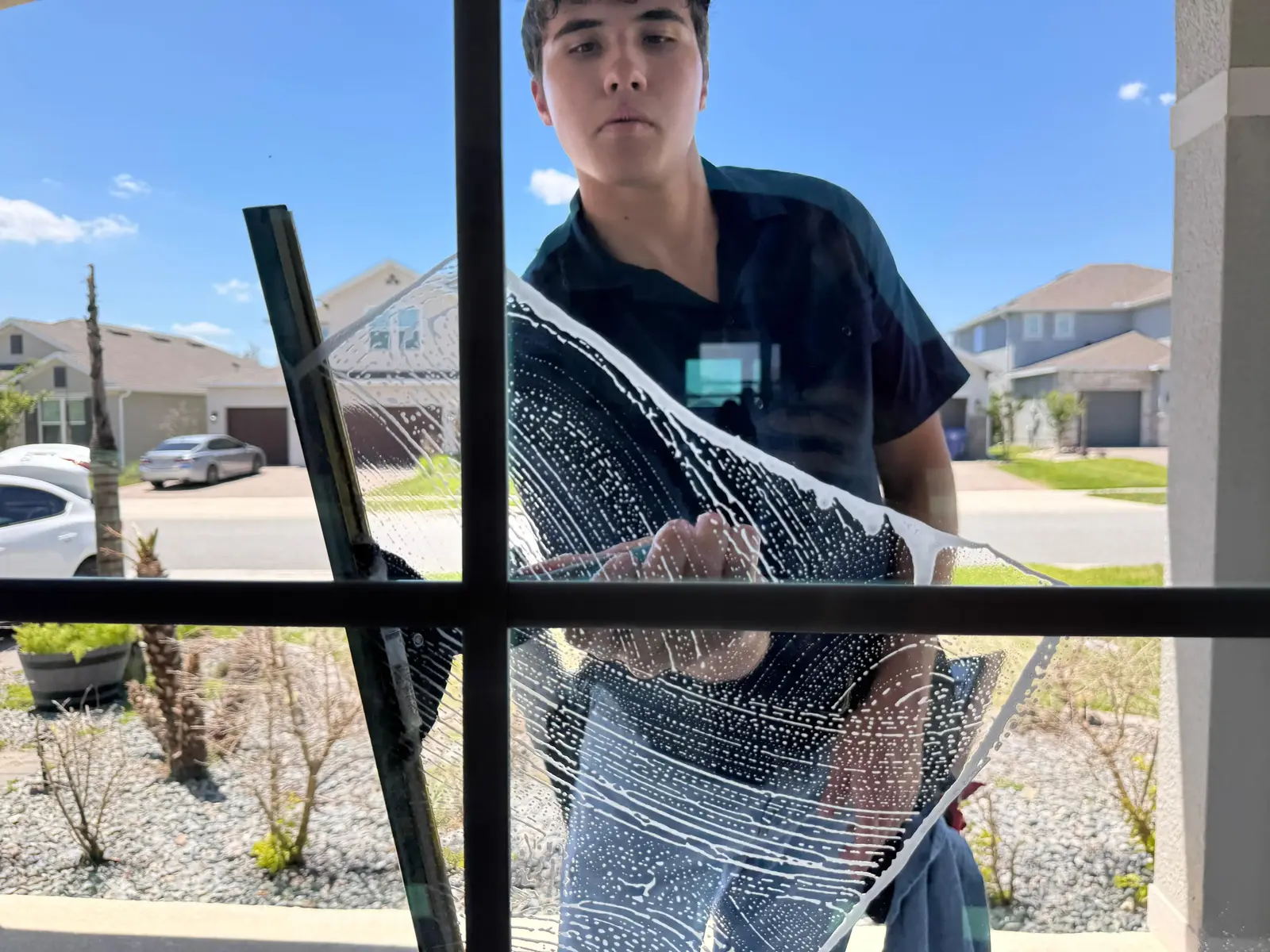 Professional window cleaning in Longwood